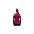 SENSOR MERINO ACTIVE FOX dámské triko dl.rukáv lilla