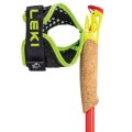 LEKI Vertical K naturalcarbon-bright red-neonyellow