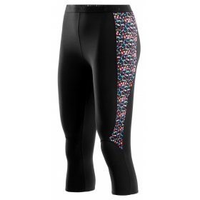 Skins S400 Thermal Womens Black/Multiprint 3/4 Tights