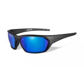 Wiley X Ignite polarized blue mirror green lens/matte black frame