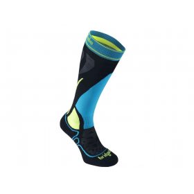 Bridgedale Ski Junior Racer black / fluro yellow