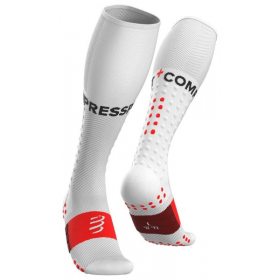 COMPRESSPORT FULL SOCKS RUN white