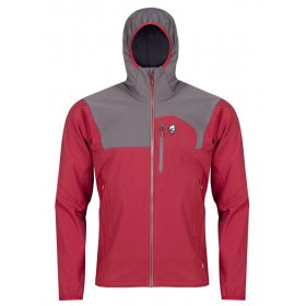 High Point ATOM HOODY JACKET brick red/iron gate