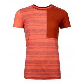 Ortovox 185 ROCK'N'WOOL SHORT SLEEVE W coral