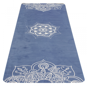 YATE YOGA MAT 4 mm - modrá