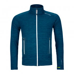 Ortovox FLEECE LIGHT JACKET M petrol blue blend