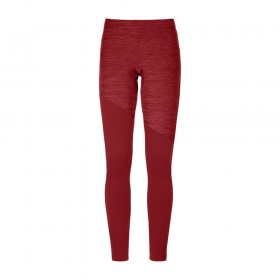 Ortovox FLEECE LIGHT LONG PANTS W dark blood blend