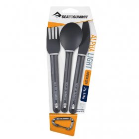 Sea To Summit AlphaLight Cutlery Set 3pc (Knife, Fork, Spoon)