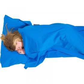 Lifeventure Cotton Sleeping Bag Liner blue