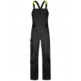 Ortovox 3L Deep Shell Bib Pants M black raven