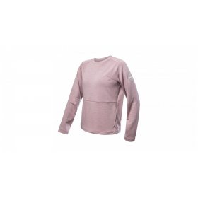 SENSOR MERINO UPPER TRAVELLER dámská mikina dusty pink