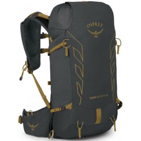 OSPREY TALON VELOCITY 20 dark charcoal/tumbleweed yellow L/XL