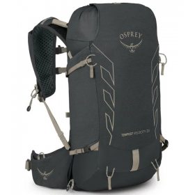 OSPREY TEMPEST VELOCITY 20 dark charcoal/chiru tan WXS/WS