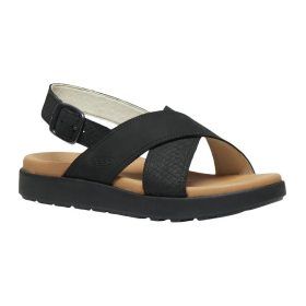 KEEN ELLE LUXE CROSS STRAP W black/black