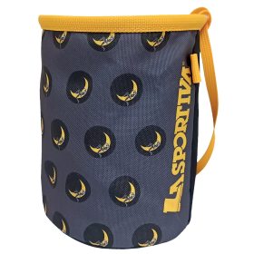 La Sportiva Climbing On The Moon Chalk Bag carbon/giallo