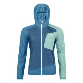 Ortovox Windbreaker Jacket W petrol blue