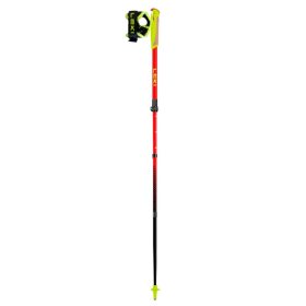 LEKI Ultratrail FX Junior naturalcarbon-bright red-neonyellow