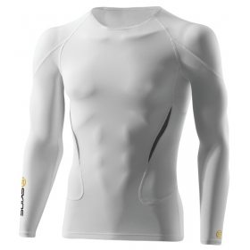 SKINS G400 White Top long sleeve colour logo