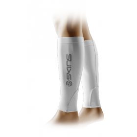 Skins Unisex White Calftights mx