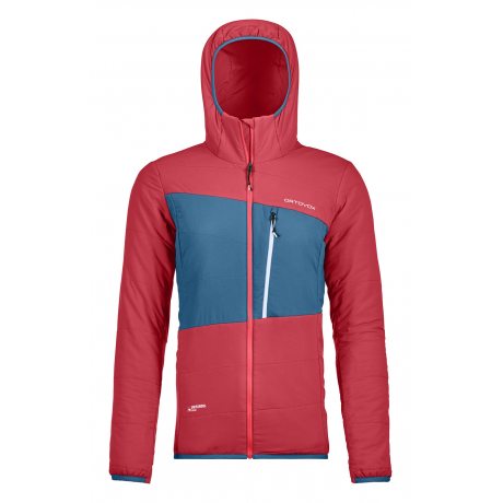 Ortovox SWISSWOOL ZEBRU JACKET W hot coral