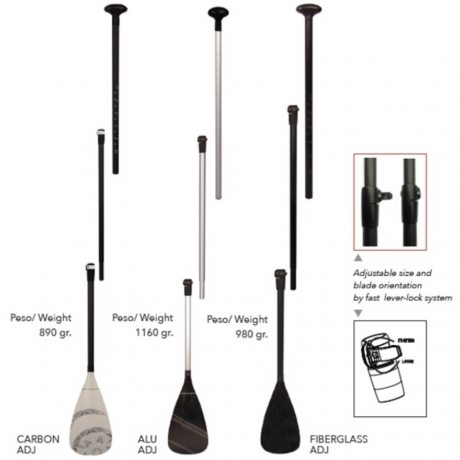 Bravo SUP ADJ fiberglass
