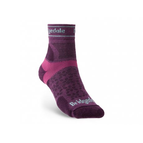 Bridgedale Trail Run UL T2 MS 3/4 Crew Women's damson
