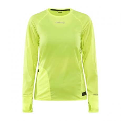 CRAFT PRO Hypervent LS Wind Top W žlutá 1913640-851000