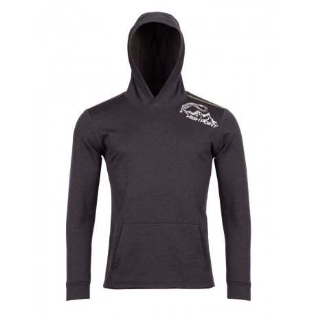 High Point ROKEL MERINO HOODY antracit