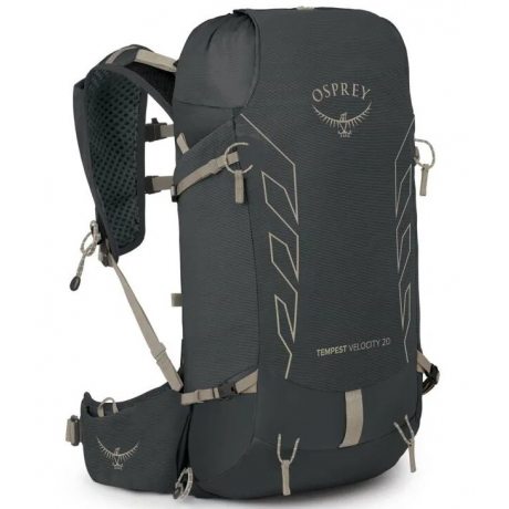 OSPREY TEMPEST VELOCITY 20 dark charcoal/chiru tan WXS/WS