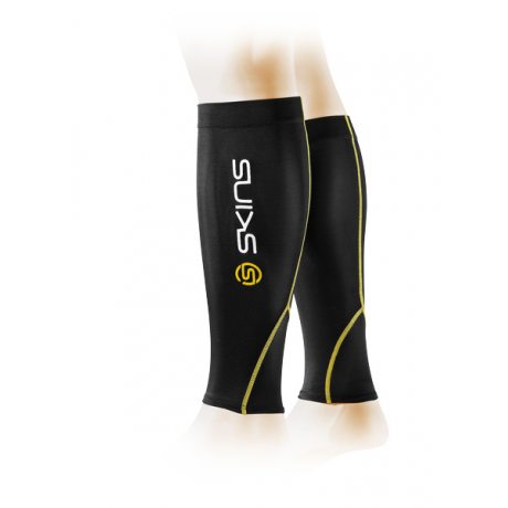 Skins Unisex Black Calftights mx