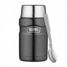 Thermos Style 710 ml se skládací lžící a šálkem metalicky šedá