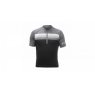 SENSOR CYKLO TOUR pánský dres kr.rukáv black stripes