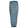WARMPEACE SCALE QUILT 215 foggy blue/black