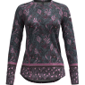 Crazy Idea Long Sleeved Aria Woman winter flower